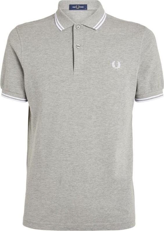 Fred Perry Gray Men's Polos | Shop the world's largest collection of  fashion | ShopStyle