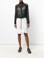 Thumbnail for your product : adidas By Alexander Wang mesh zipped jacket