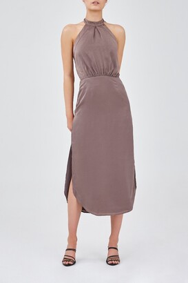 Finders Keepers ISLE DRESS Pewter