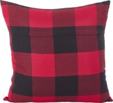 Thumbnail for your product : Saro Lifestyle Buffalo Check Plaid Design Cotton Throw Pillow, 20" x 20"