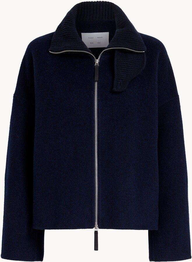 Proenza Schouler White Label Carina Jacket Ink 0