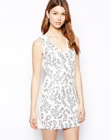 Thumbnail for your product : Pearl Sequin Effect Dress - White