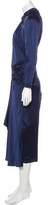 Thumbnail for your product : Thomas Wylde Long Sleeve Maxi Dress Blue Long Sleeve Maxi Dress