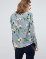 Thumbnail for your product : Y.A.S Tall Crane Printed Long Sleeve Top