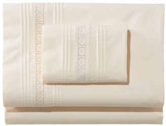 L.L. Bean Sunwashed Pintuck Sheet Collection