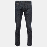 Thumbnail for your product : Emporio Armani Dark Blue Denim Slim Fit Jeans M Waist 32"