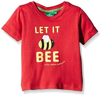Little Green Radicals Boy's Let It Bee T-Shirt,(Manufacturer Size:4-)