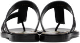 Thumbnail for your product : Tom Ford Black Thong Sandals