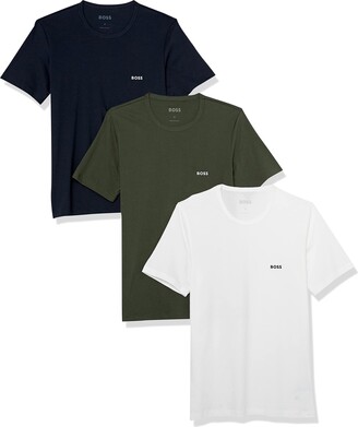 HUGO BOSS Men's 3-Pack Classic Logo Cotton T-Shirt - ShopStyle