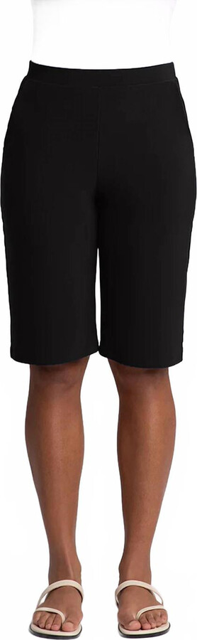 Sympli Nu Straight Leg Short In Black