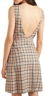 See by chloe checked woven mini dress Clearance