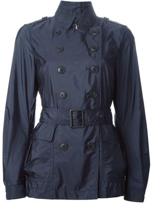 Burberry Belted Short Trench Coat