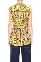 Thumbnail for your product : Burberry Graffiti-printed Blouse