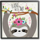 Thumbnail for your product : with me. The Kids Room By Stupell Hang Sloth