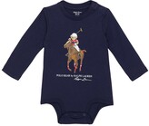 Thumbnail for your product : Polo Ralph Lauren Kids Baby Polo Bear cotton bodysuit