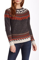 Thumbnail for your product : Autumn Cashmere Folkloric Yoke Intarsia Cashmere Sweater