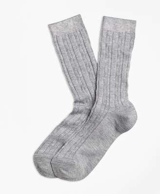 Brooks Brothers Cable-Knit Socks