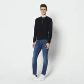 Thumbnail for your product : Sandro Round neck sweater with zip