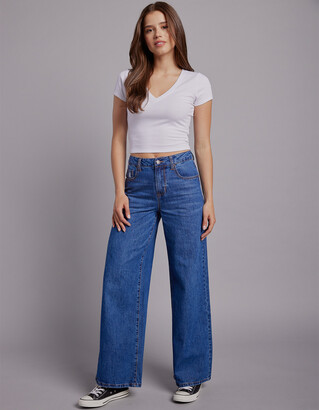 RSQ Womens Low Rise Flare Jeans - ShopStyle