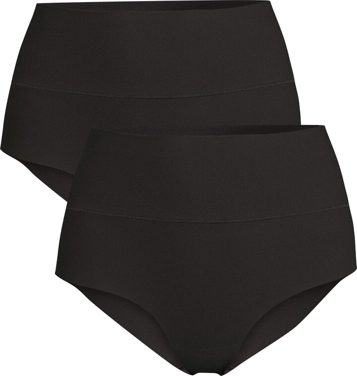 Sofia Intimates by Sofia Vergara Women’s Smoothing Hipster Panties, 2-Pack