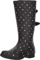 Thumbnail for your product : Chooka Versa Dot Rain Boot Wide Calf (Black) Women's Rain Boots