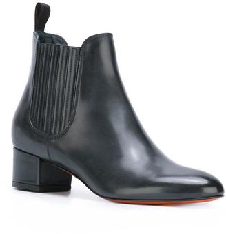 Santoni classic Chelsea boots - women - Leather/rubber - 37