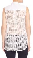 Thumbnail for your product : BCBGMAXAZRIA Keleigh Placket Front Top