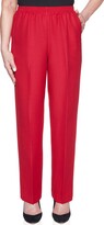 Thumbnail for your product : Alfred Dunner womens Plus-size Women's Classic Textured Average Length Casual Pants