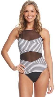 Anne Cole Mesh One Piece Swimsuit 8151753