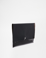 Thumbnail for your product : ASOS Plastic Clutch Bag