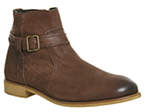Thumbnail for your product : Ask the Missus Champion Jodhpur Boots Chocolate Nubuck