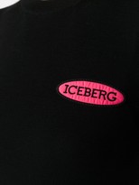 Thumbnail for your product : Iceberg Logo Patch Knitted Jumper