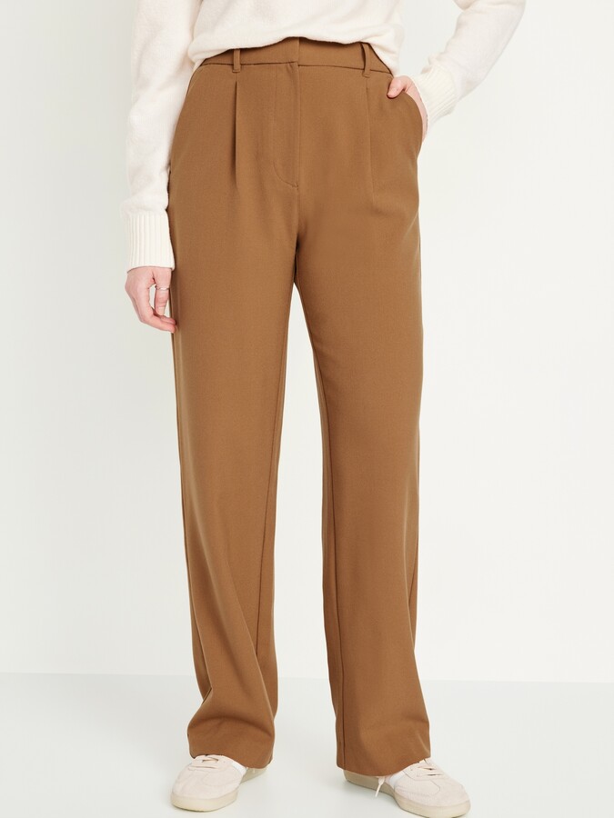 Old Navy Extra High-Waisted Taylor Wide-Leg Trouser Suit Pants - ShopStyle