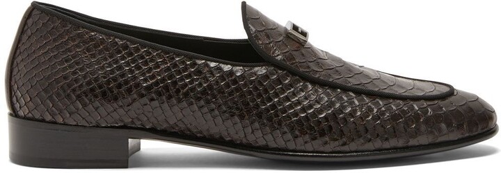 Snakeskin Loafers Mens | Shop The Largest Collection | ShopStyle