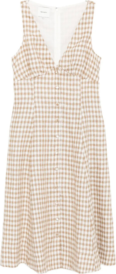 Reformation Sebastien linen dress
