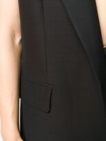 Thumbnail for your product : AMI Paris Sleeveless Long Blazer