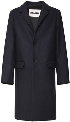 jil sander wool coat