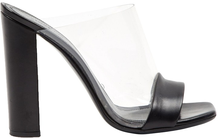 celine black sandals