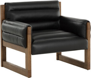 Wildon Home Upholstered Armchair - Black