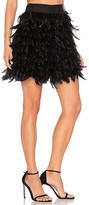 Thumbnail for your product : Alice + Olivia Cina Feather Mini Skirt