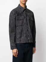 Thumbnail for your product : Ajmone Buttoned Leather Jacket