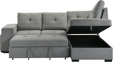 Latitude Run Elliot Sleeper Sectional With 2 Stools