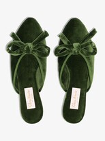 Thumbnail for your product : Olivia Morris At Home Daphne Velvet Slippers
