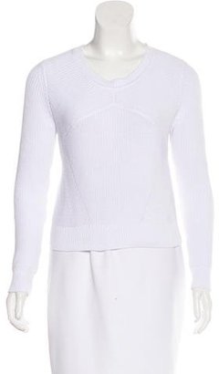 Sandro Scoop Neck Long Sleeve Sweater w/ Tags