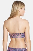 Thumbnail for your product : Billabong 'Geo Delight' Print Bustier Bikini Top