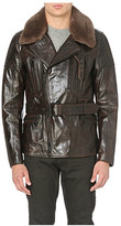 Thumbnail for your product : Belstaff Shearling leather biker jacket