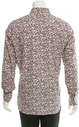 Tom Ford Floral Button-Up Shirt