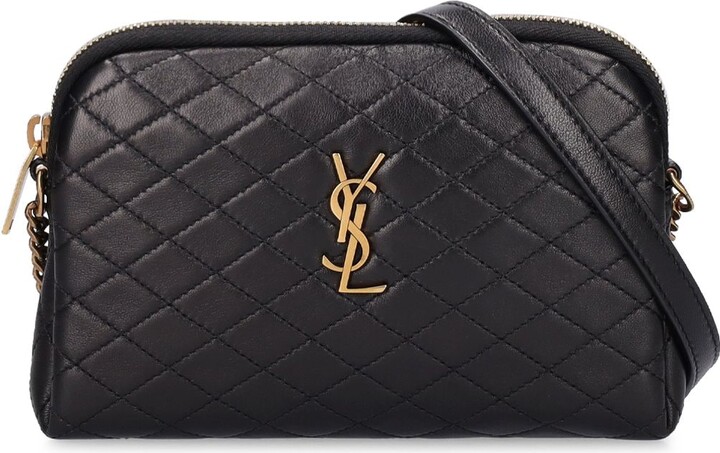 Saint Laurent Gaby Quilted Leather Shoulder Bag - ShopStyle
