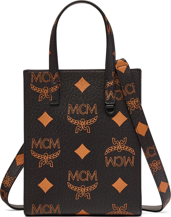 MCM Brown Visetos Leather Crossbody Bag Pony-style calfskin ref.252702 -  Joli Closet