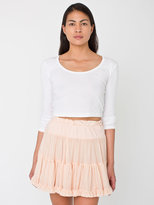 Thumbnail for your product : American Apparel Multi-Layered Reversible Petticoat
